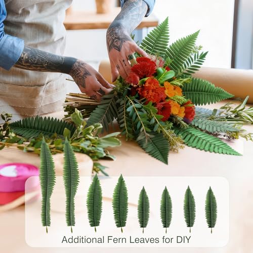 50% Off: Set of 2 Realistic Artificial Boston Ferns - Image 7