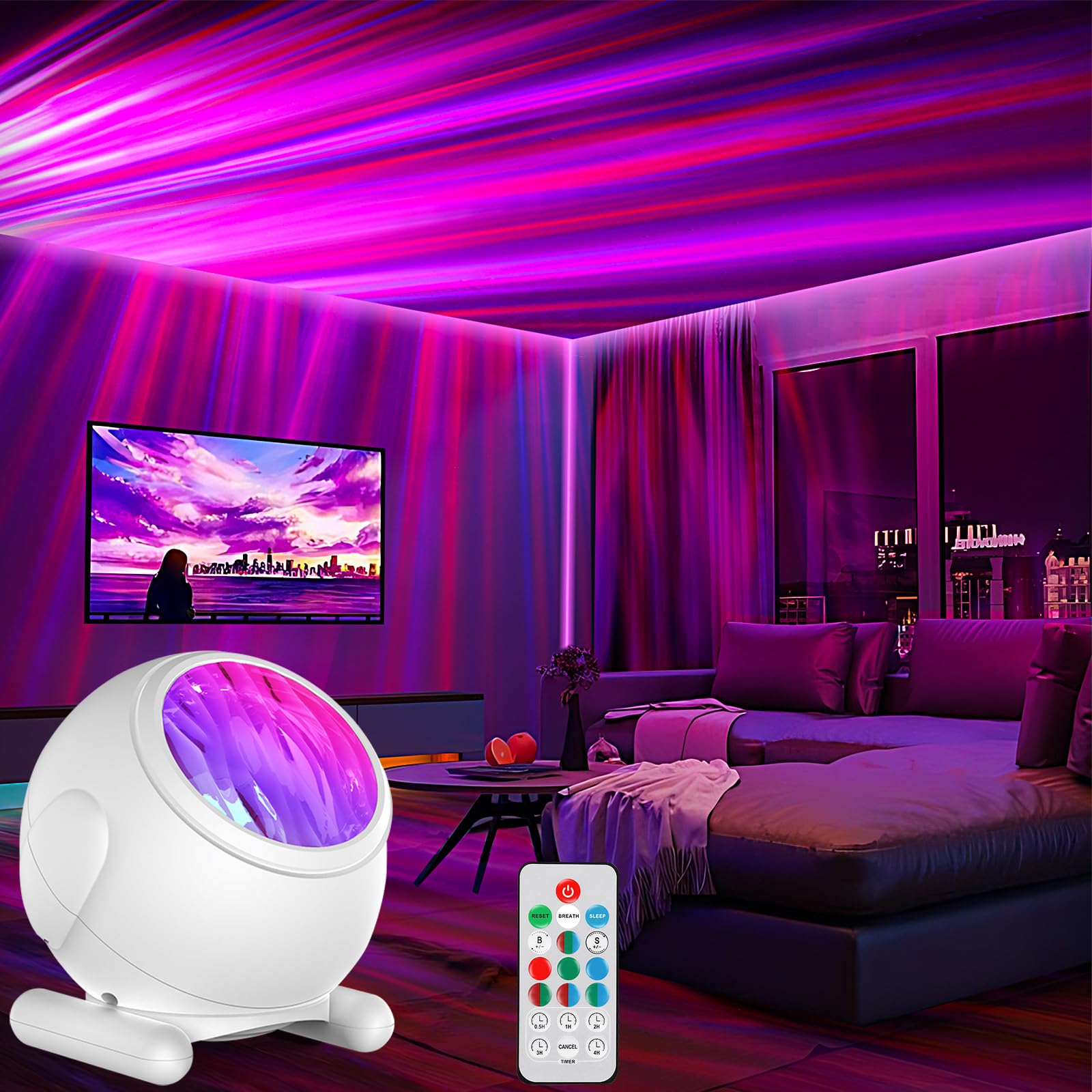 50% Off Pedica Northern Lights Galaxy Projector - Image 1