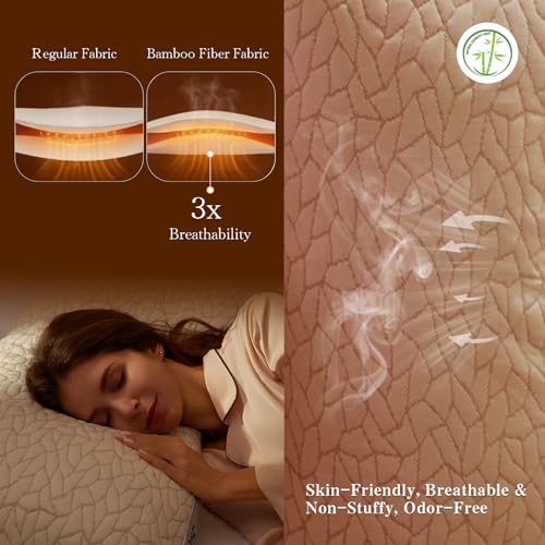 50% Off Luneast Adjustable Memory Foam Pillow - Queen Size - Image 4