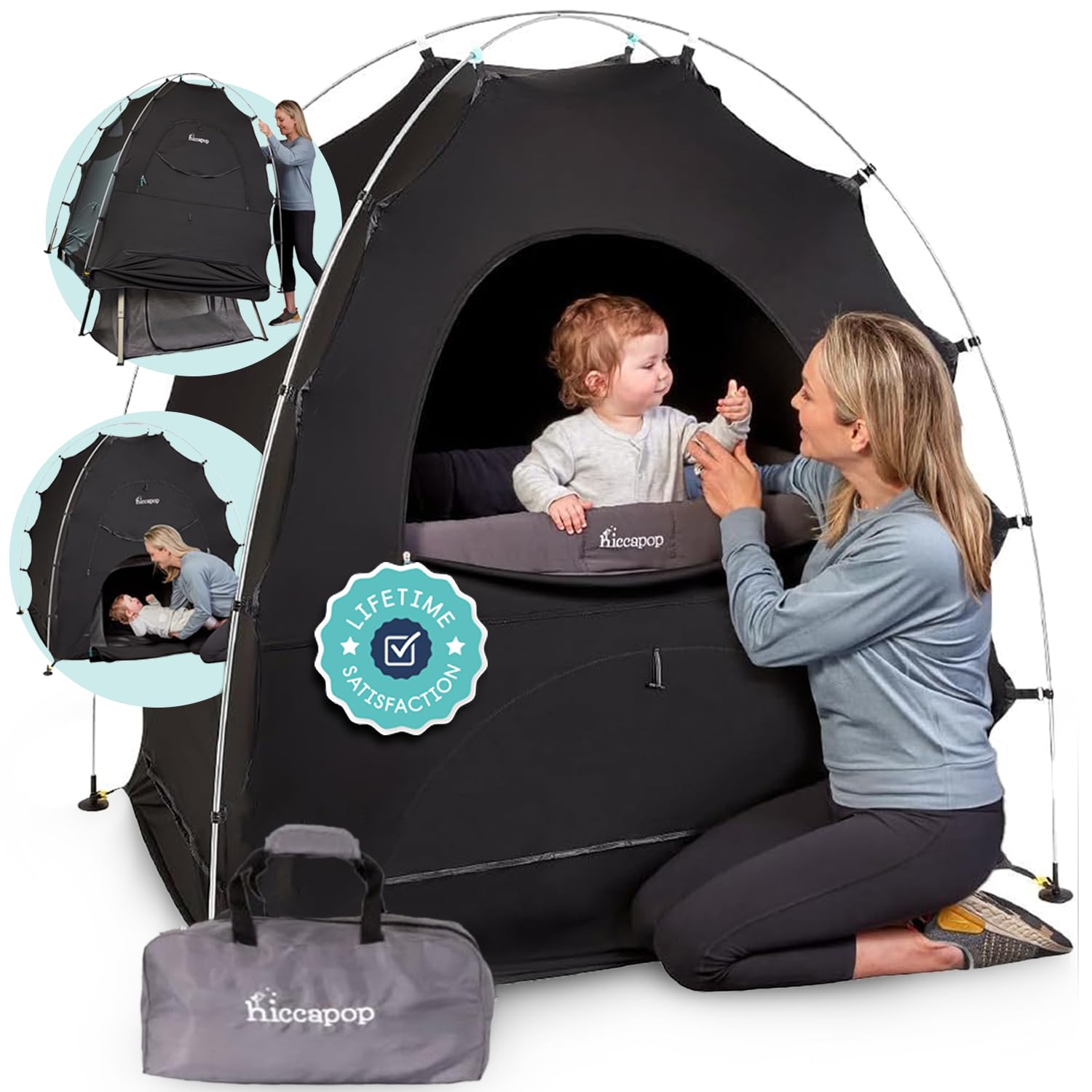 Save 40% on Hiccapop Daydreamer Blackout Tent for Baby