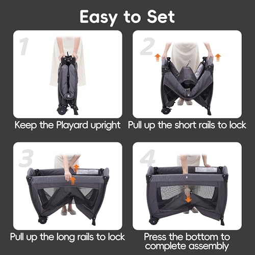 Save 38% on Pamo Babe Pack & Play with Bassinet - Image 4