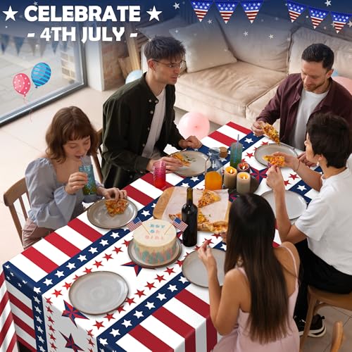 Patriotic Party Tablecloth: Save 50% with Code 9P8YUDPN - Image 7