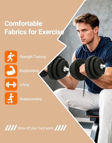 50% Off Men's Sleeveless Hooded Athletic Tank Top - Image 7