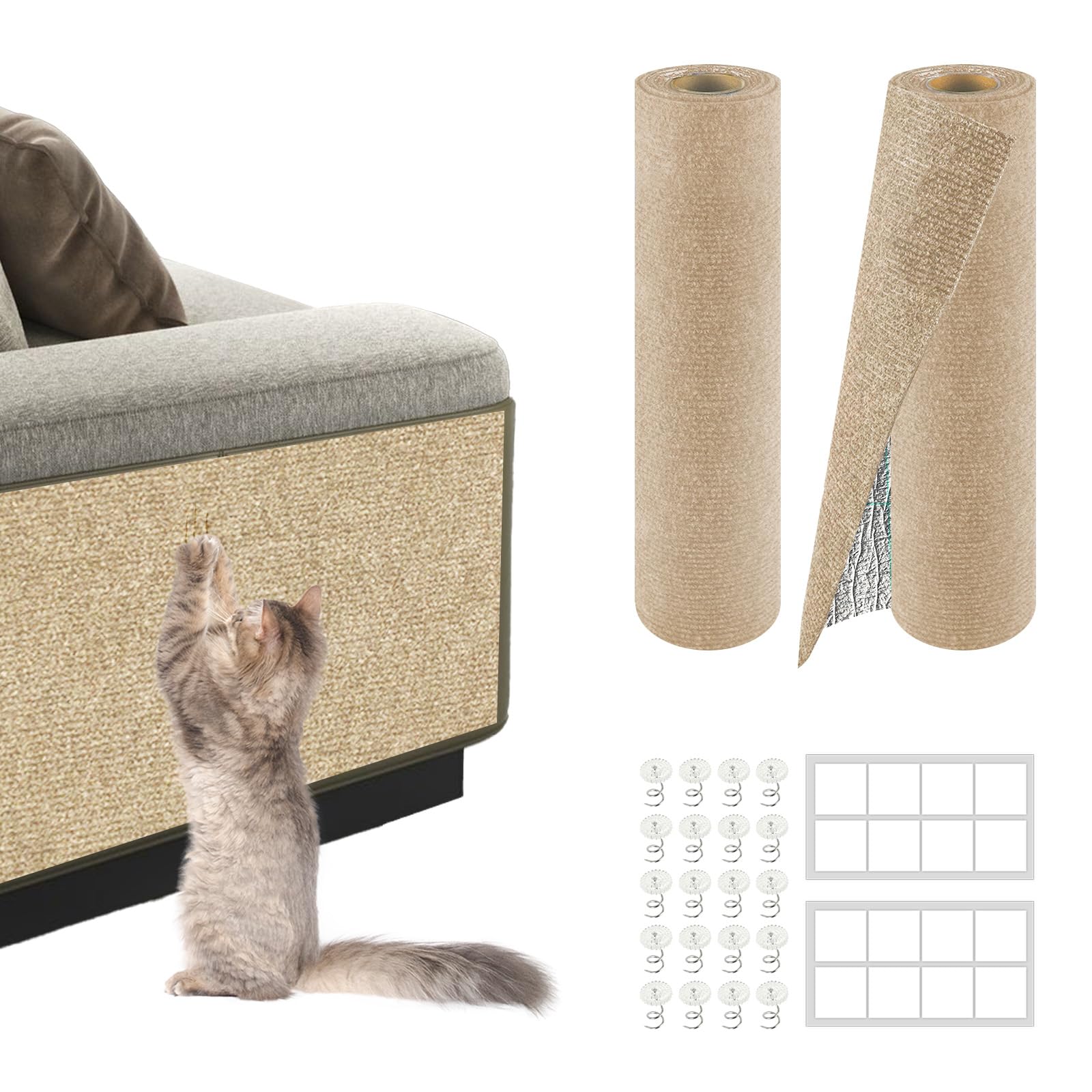 50% Off ZLAFM Cat Scratch Mat – Protect Furniture Now