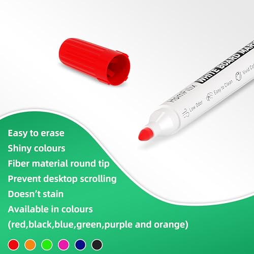 36-Pack Dry Erase Markers with 5% Off - Fine Bullet Tip - Image 6