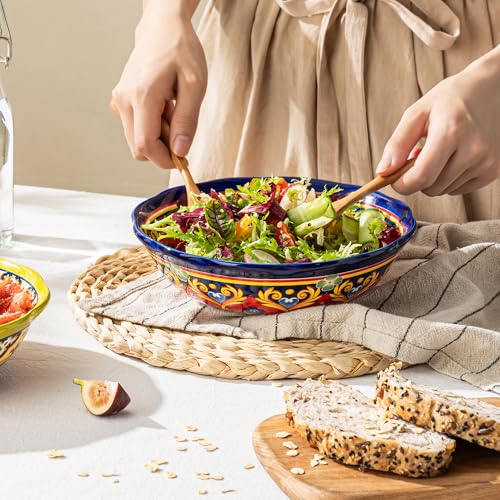 30% Off UNICASA 4-Pack 27 oz Ceramic Pasta Bowls - Image 5