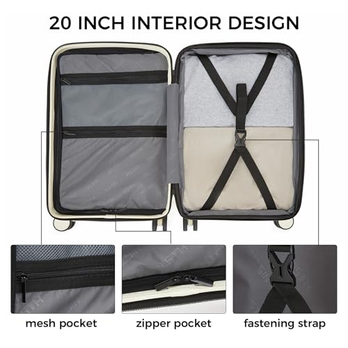 20% Off Hulsin Expandable Carry-On Luggage, $31.99 - Image 5