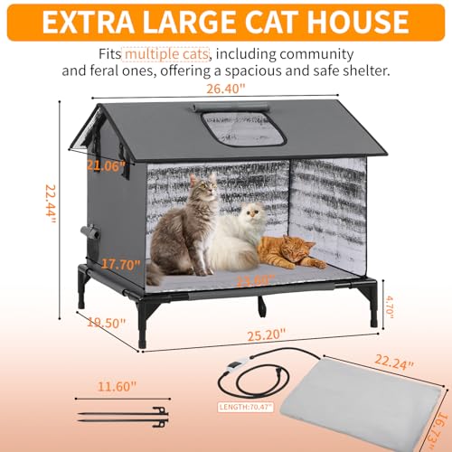 Save 50% on Insulated Outdoor Cat House - Image 3