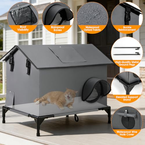 Save 50% on Insulated Outdoor Cat House - Image 4