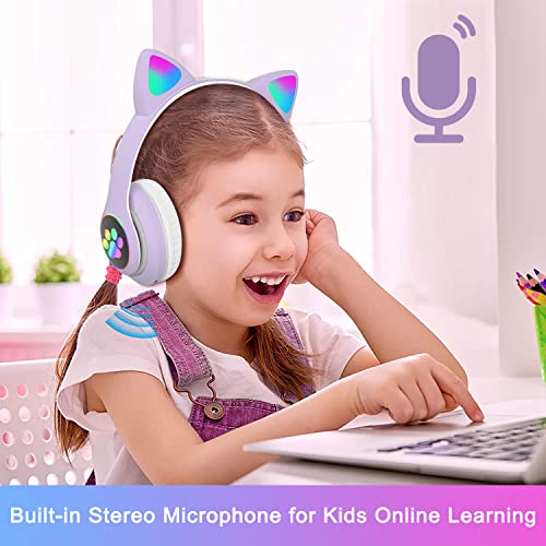 30% Off TOKANI Cat Ear Wireless Headphones for Kids - Image 4