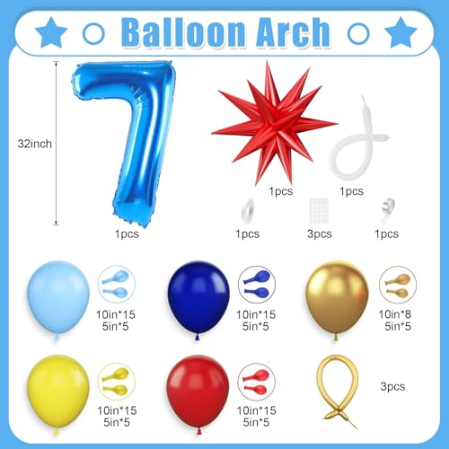 56% Off Vibzox 7th Birthday Balloon Arch Kit – Use Code PX4YQ47N - Image 3