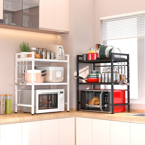 33% Off PUSDON 3-Tier Expandable Microwave Oven Rack - Image 3