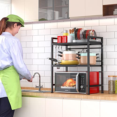 33% Off PUSDON 3-Tier Expandable Microwave Oven Rack - Image 5