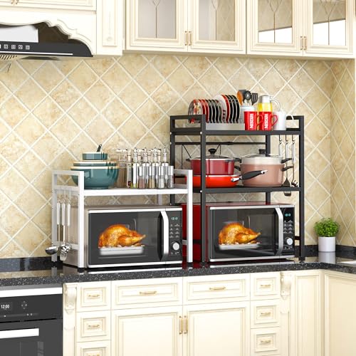 33% Off PUSDON 3-Tier Expandable Microwave Oven Rack - Image 7