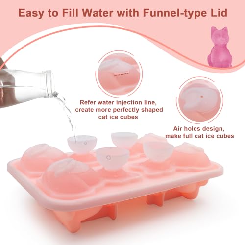 50% Off 3D Cat Ice Cube Mold Silicone Tray for Cocktails - Image 7