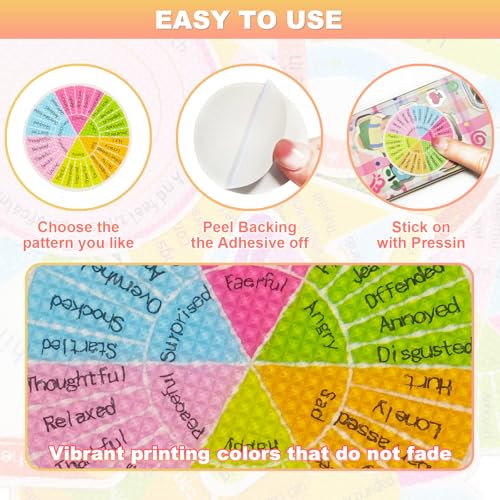 50% Off Tasttin Calm Strips Anxiety Relief Sensory Stickers 36 Pack - Image 4