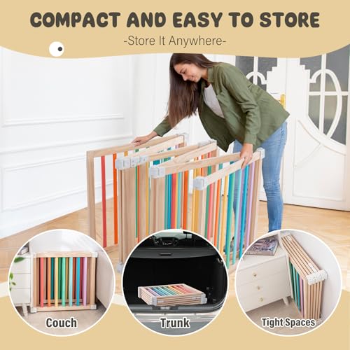 Save with Code 8GYKKCKT on Gewitt Wooden Baby Playpen - Image 7