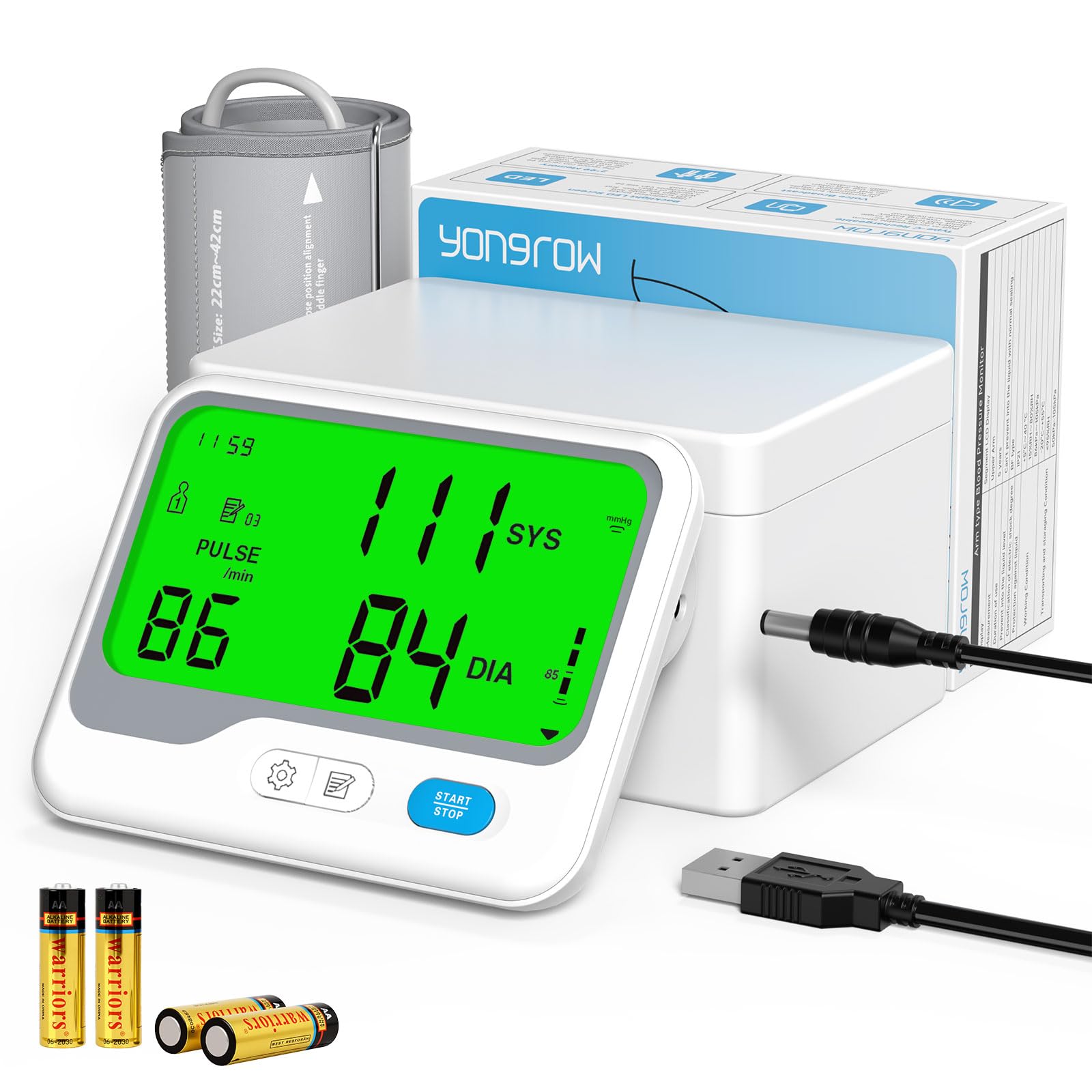 46% Off Yongrow Blood Pressure Monitor with Large Display