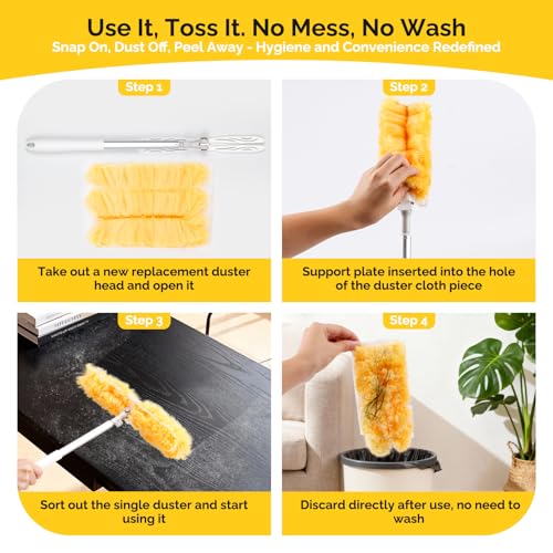 Save 7% on 6 FT Extendable Duster with 20 Refills - Image 6
