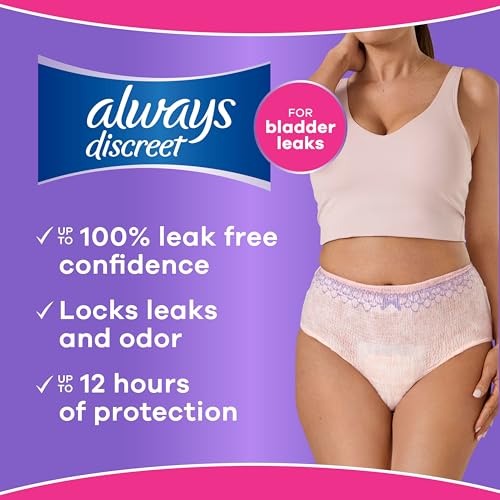 5% Off Always Discreet Incontinence Underwear, 84 Count - Image 5