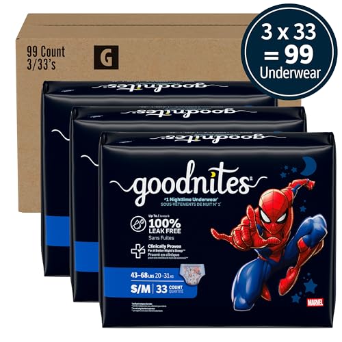 Goodnites Boys' Bedwetting Underwear 99 Ct - Up to 8% Off - Image 3