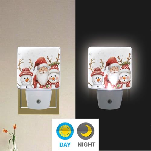 Hot Deal: Cute Christmas Snowman Night Lights 2 Pack - Image 6