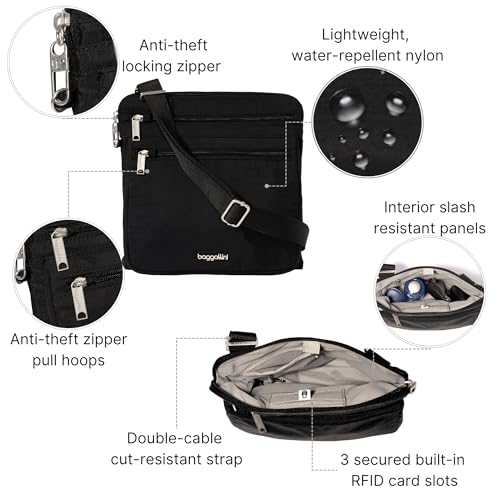 48% Off Baggallini Securtex Anti-Theft Large Crossbody - Image 3