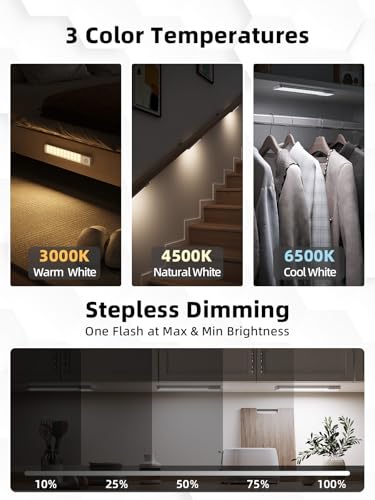 50% Off EZVALO 6-Pack LED Under Cabinet Lights with Code - Image 7