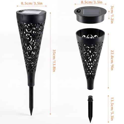 50% Off Hoikwo 4-Pack Solar Path Lights - Code F55YLTEQ - Image 3