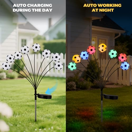 50% Off Solar Football Garden Lights for World Cup Decor - Image 6