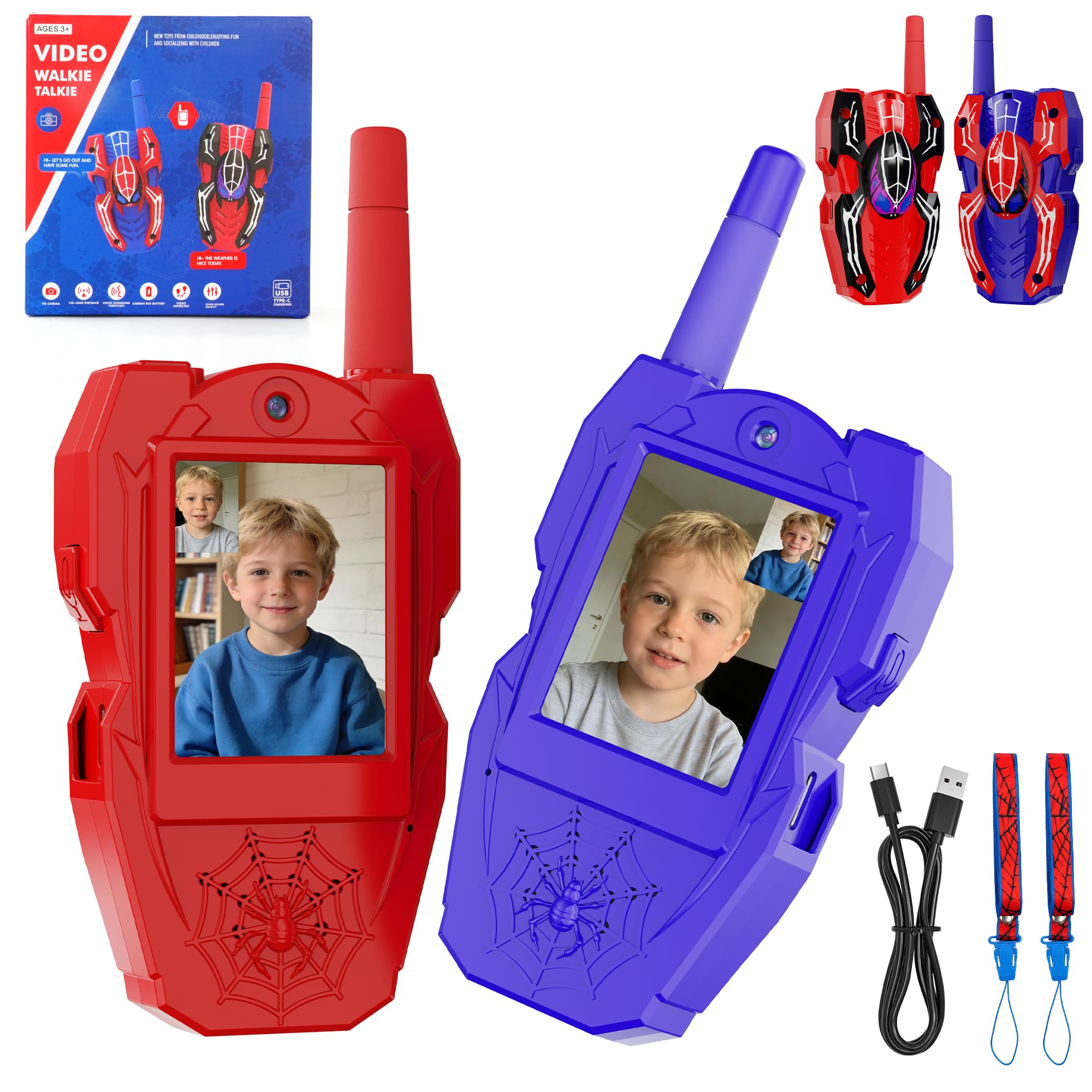 67% Off Kids Video Walkie Talkies 2 Pack Camera Voice Changer