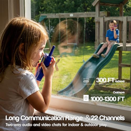 67% Off Kids Video Walkie Talkies 2 Pack Camera Voice Changer - Image 3