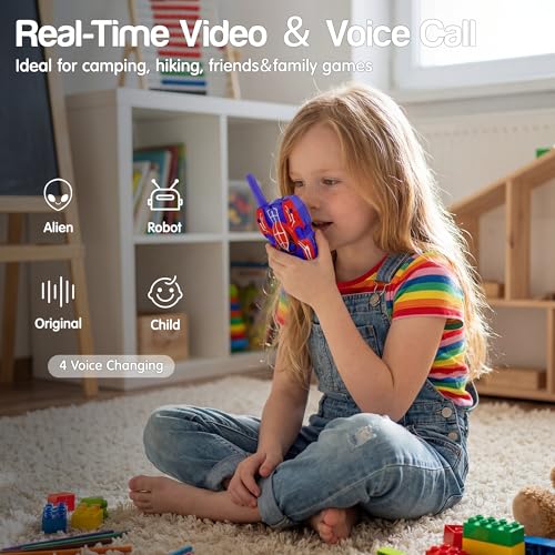 67% Off Kids Video Walkie Talkies 2 Pack Camera Voice Changer - Image 5