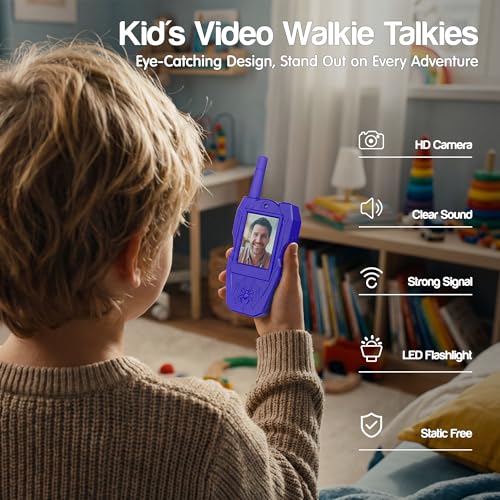 67% Off Kids Video Walkie Talkies 2 Pack Camera Voice Changer - Image 6