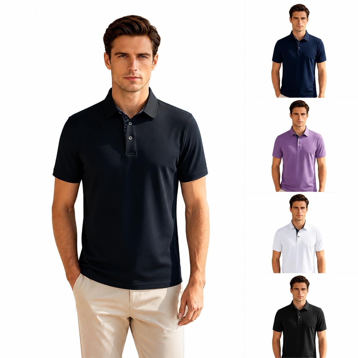 Save 50% with Code on Summer Polo Shirts for Men