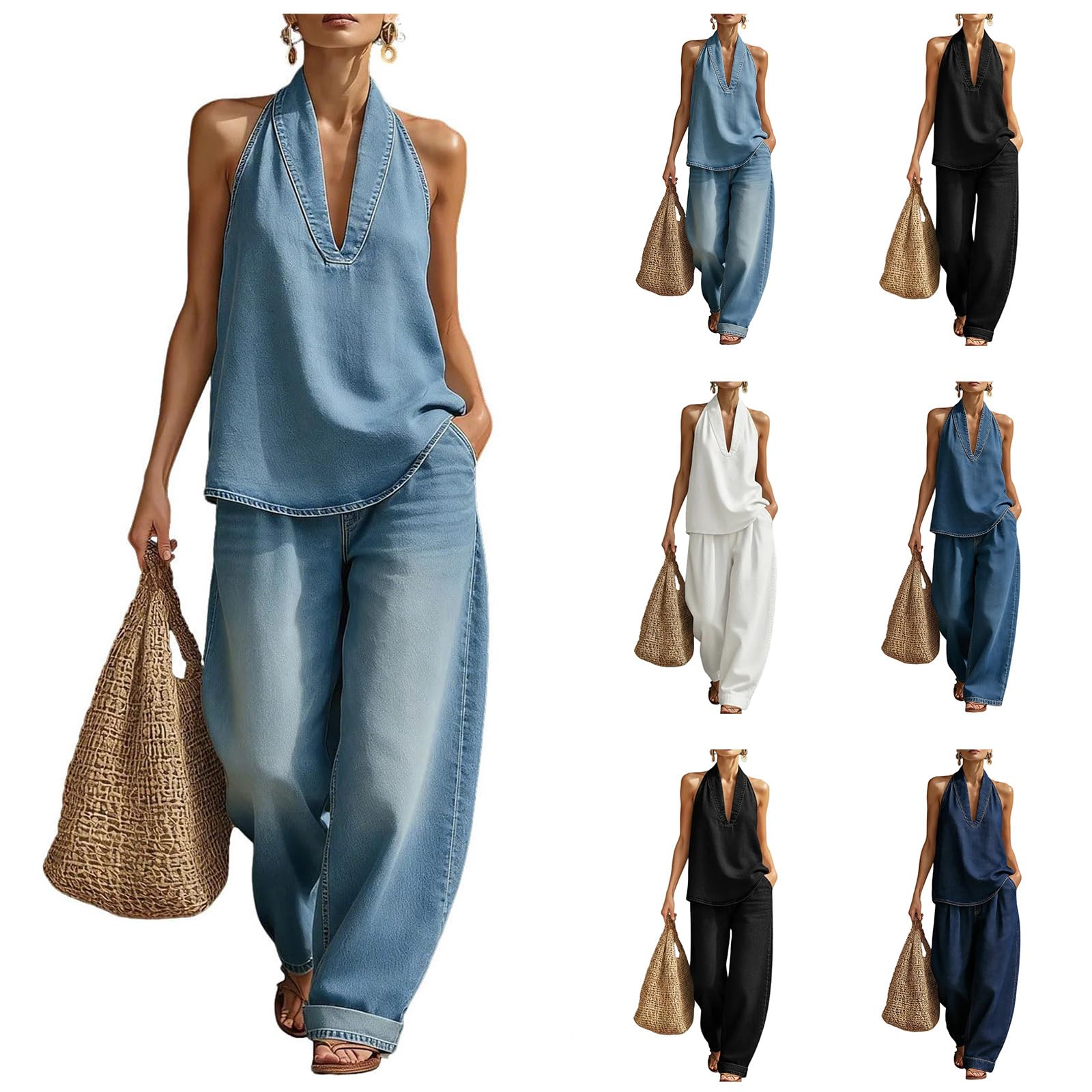 40% Off Kubbon Denim Set for Women - Code DV3NX949