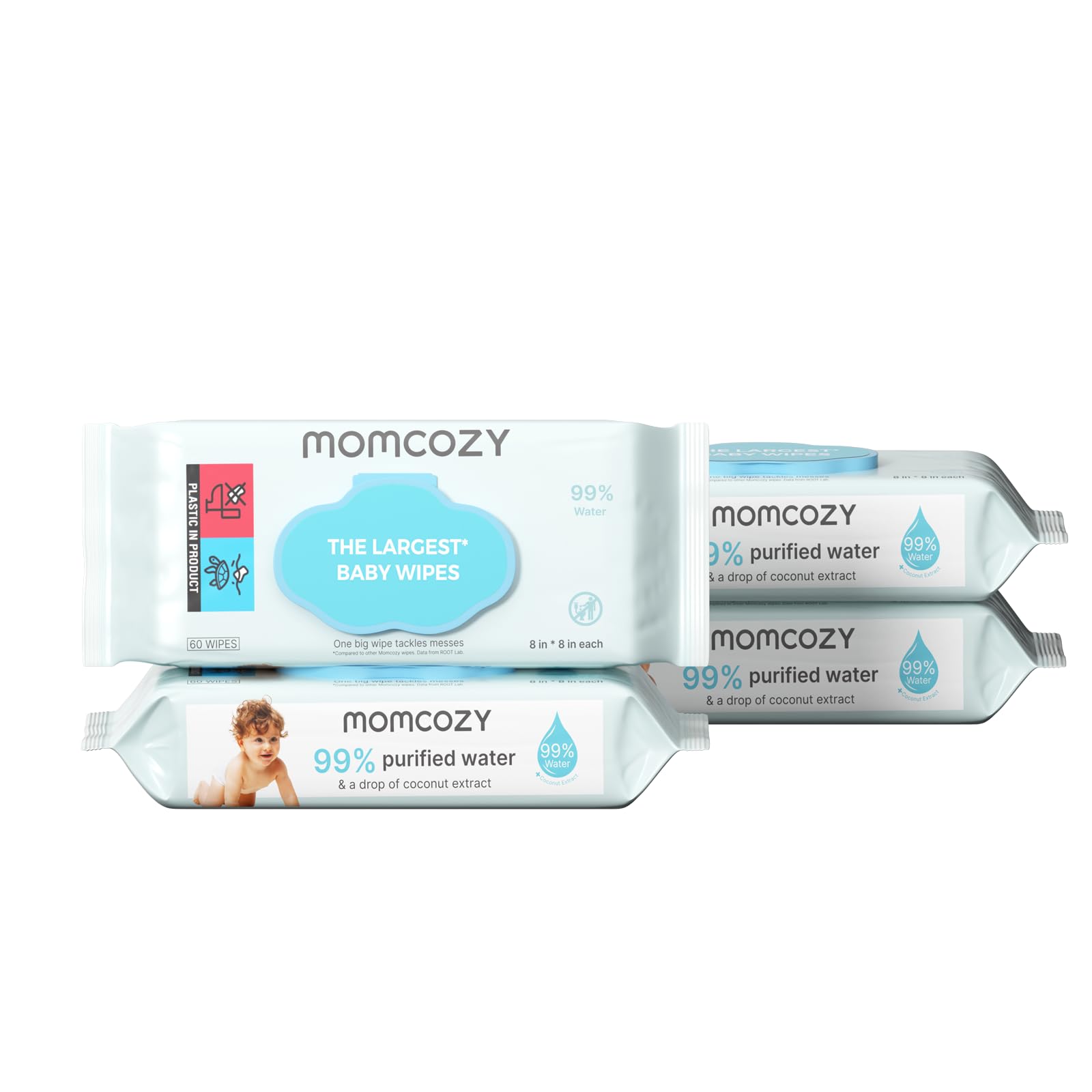 20% Off Momcozy Baby Wipes – Large & Gentle for Sensitive Skin