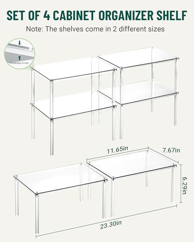 19% Off Bobomoment Acrylic Cabinet Organizer 4-Pack - Image 5