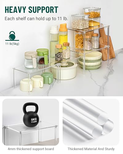19% Off Bobomoment Acrylic Cabinet Organizer 4-Pack - Image 6