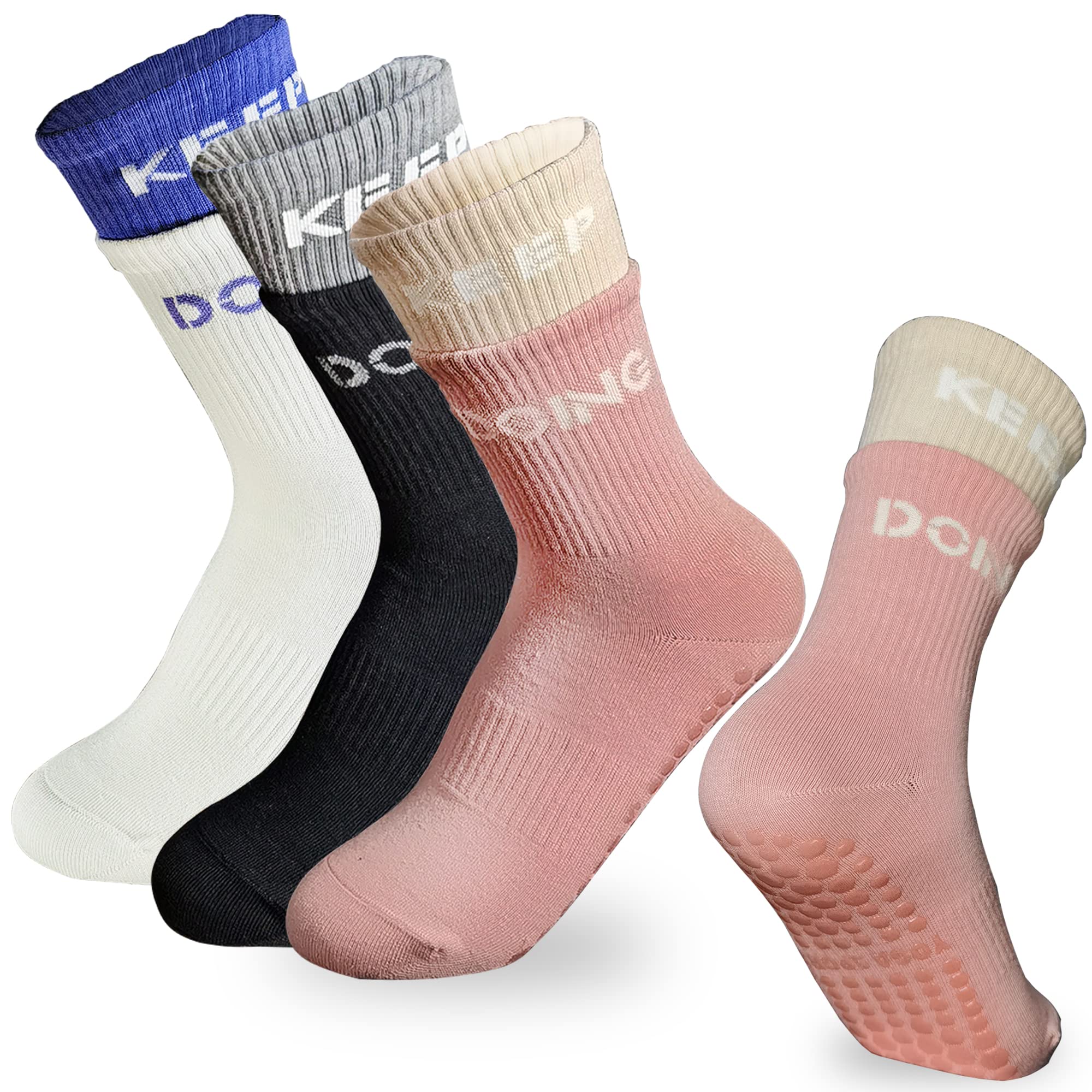 Save 50% on MR.KM Yoga Socks for Women with Grips