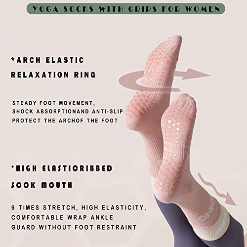 Save 50% on MR.KM Yoga Socks for Women with Grips - Image 4