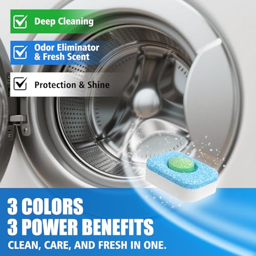 32-Pack Washing Machine Cleaner Tablets - Just $6.62 with Code - Image 3