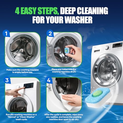 32-Pack Washing Machine Cleaner Tablets - Just $6.62 with Code - Image 8