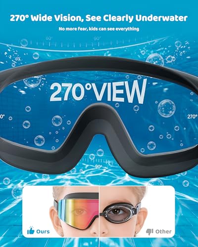 27% Off Aegend Kids Swim Goggles 2 Pack – UV Protection - Image 4
