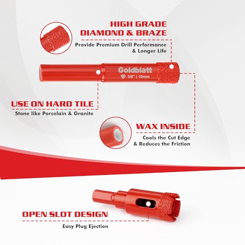 Save Big on Goldblatt Diamond Drill Bits for Tile - Image 4