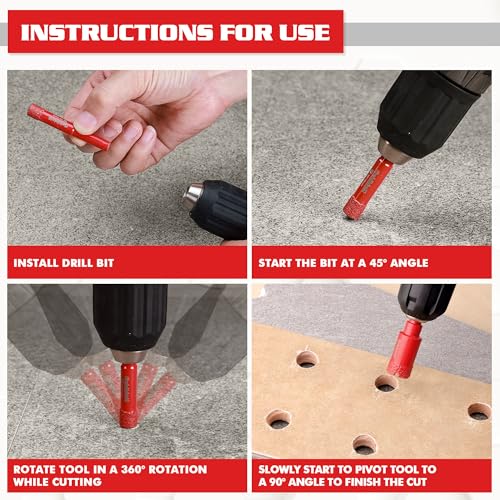 Save Big on Goldblatt Diamond Drill Bits for Tile - Image 6