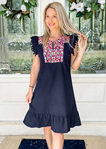 Floral Embroidered Mini Dress with Code JN75JITY – Save Now - Image 7