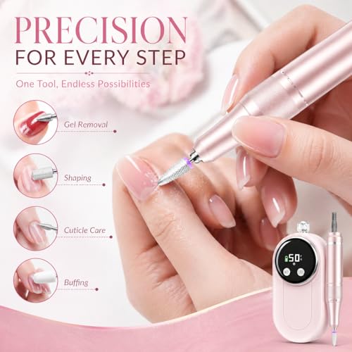 25% Off FLORAVIC 50000 RPM High Speed Nail Drill - Image 6
