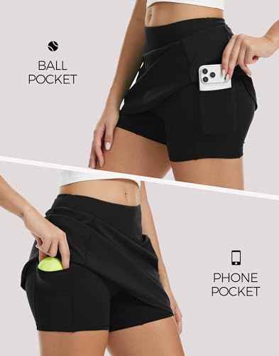 Save 50% on M MOTEEPI Women's 16" Golf Skort - Image 5
