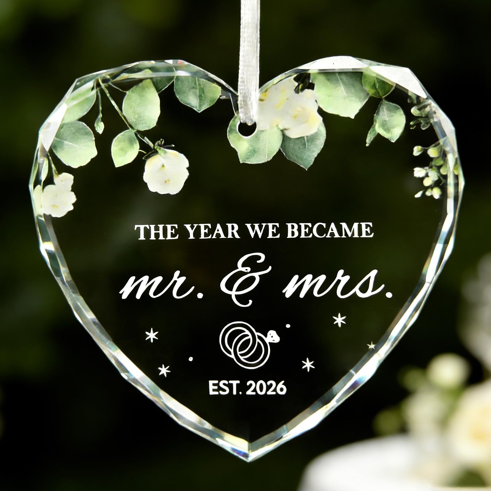 Save with Code: 2IVXFA5R on Wedding Crystal Ornament